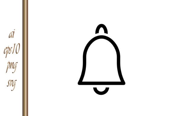 Christmas Bell Outline IconvXmas Vector Illustrations Review