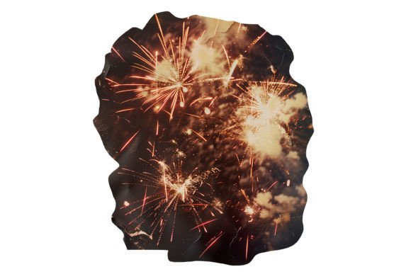 Christmas Fireworks PNG Illustrations Review