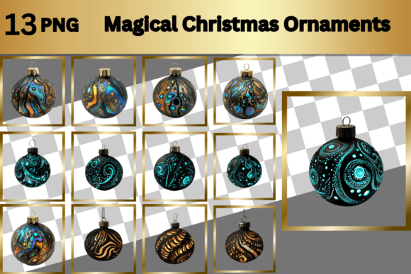Magical Christmas Ornaments PNG: A Designer’s Review for Editorial and Web Use
