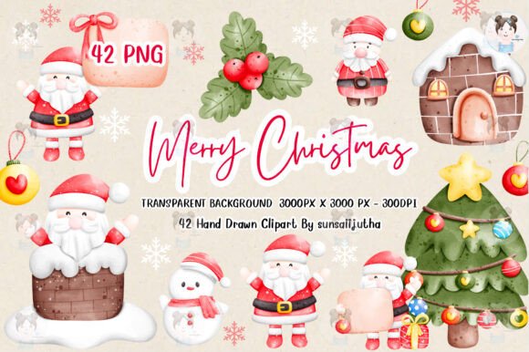 Merry Christmas, Merry Christmas Clipart: A Brand Designer’s Review of Holiday Illustrations