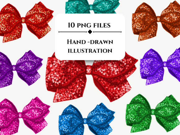 Sequin Christmas Bow Png: A Designer’s Review for Seasonal Illustrations