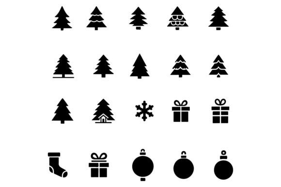 Set of Christmas Element. Christmas: A Publisher’s Review of Seasonal Illustrations