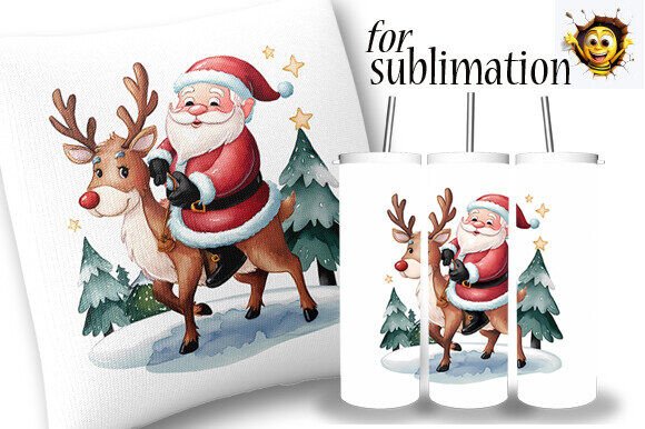 Whimsical Christmas Sublimation Santa Review